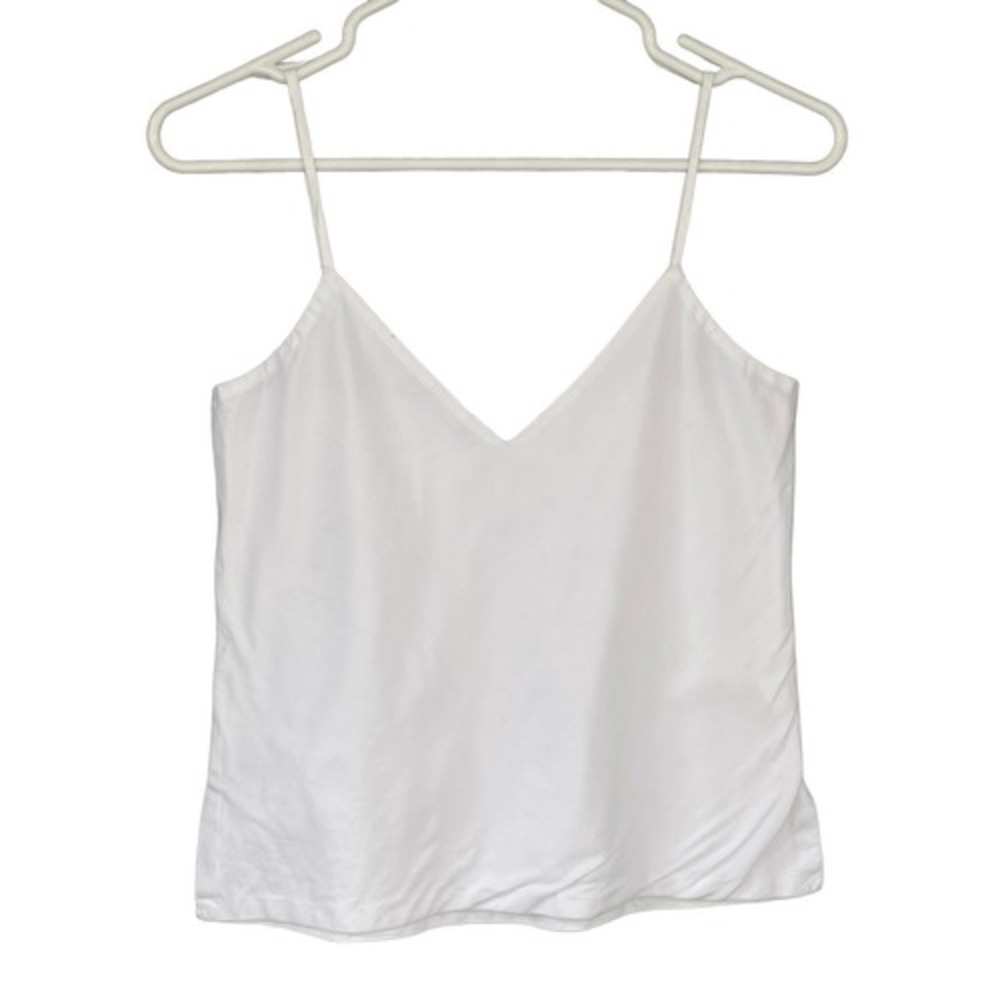 T9 Y2K VTG Harvey Faircloth 100% Cotton V-Neck Spaghetti‎ Strap Camisole